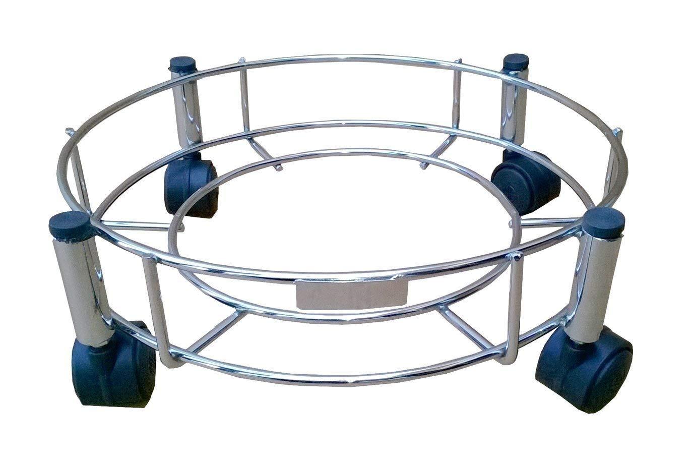 0118 Stainless Steel Gas Cylinder Trolley - SkyShopy 0118 Stainless Steel Gas Cylinder Trolley - SkyShopy